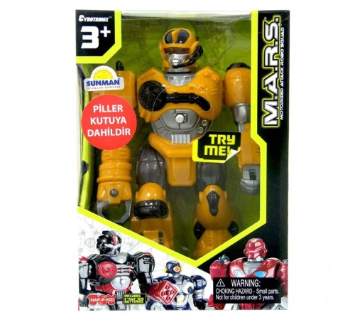 M.A.R.S. Işıklı Yürüyen Robot M.A.R.S. Işıklı Yürüyen Robot