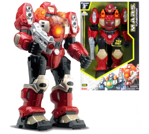 M.A.R.S Turbotron Işıklı Sesli Yürüyen Robot M.A.R.S Turbotron Işıklı Sesli Yürüyen Robot
