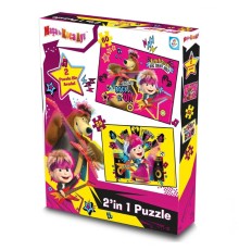 Maşa ile Koca Ayı 2'li Puzzle