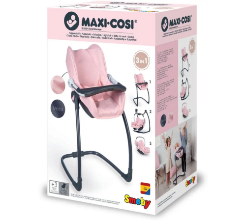 Maxi-Cosi Oyuncak Oyuncak Bebek Mama Sandalyesi Pembe Maxi-Cosi Oyuncak Oyuncak Bebek Mama Sandalyesi Pembe