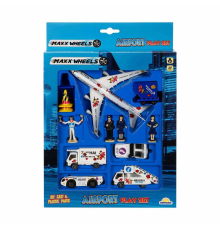 Maxx Wheels Havaalanı Seti 13 Parça