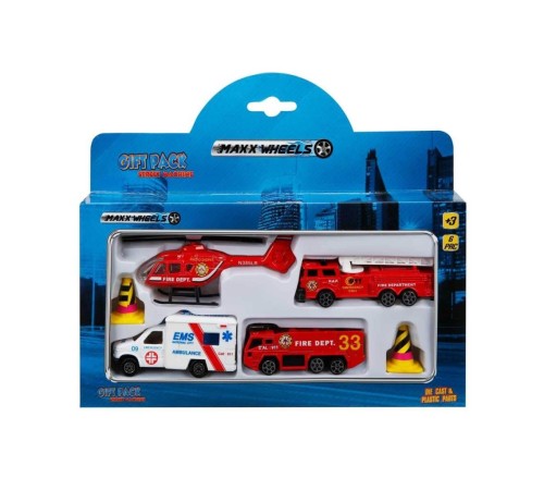 Maxx Wheels Mini Araç Seti Maxx Wheels Mini Araç Seti