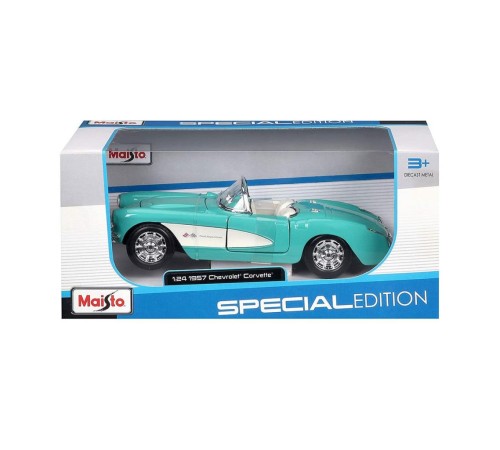 MAY 31275 1957 Chevrolet Corvette 1:24 -Necotoys MAY 31275 1957 Chevrolet Corvette 1:24 -Necotoys