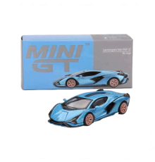 Mini GT 1:64 Lamborghini Sian FKP 37 Blu Aegir