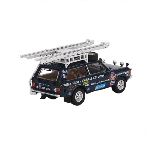 Mini GT 1:64 Range Rover 1971 British Trans-Americas Expedition Mini GT 1:64 Range Rover 1971 British Trans-Americas Expedition