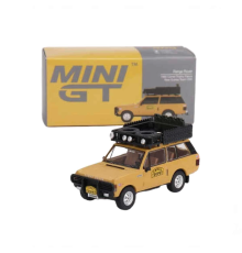 Mini GT 1:64 Range Rover 1982 Camel Trophy Papua New Guinea Team USA