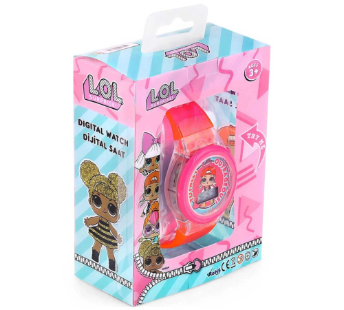 MiniFlak Lisanslı LOL Surprise LOL7210 Çocuk Pembe Işıklı Çocuk Kol Saati MiniFlak Lisanslı LOL Surprise LOL7210 Çocuk Pembe Işıklı Çocuk Kol Saati