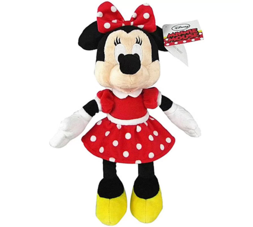 Minnie Kırmızı Elbiseli Peluş 25 cm Minnie Kırmızı Elbiseli Peluş 25 cm
