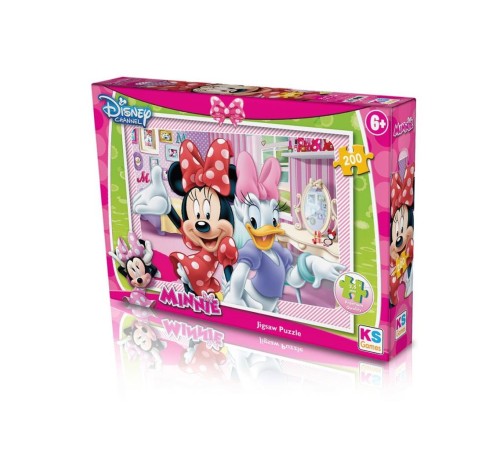 MN 113 Minnie Puzzle 200 Parça -KS Puzzle