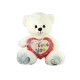 PJH2324 Peluş Kalpli Ayı Love You 30 cm -Vardem