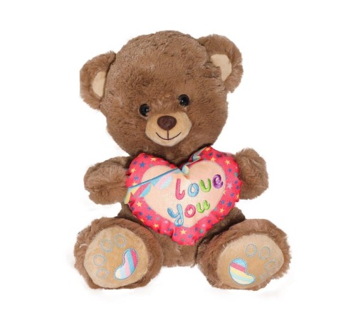 PJH2324 Peluş Kalpli Ayı Love You 30 cm -Vardem PJH2324 Peluş Kalpli Ayı Love You 30 cm -Vardem
