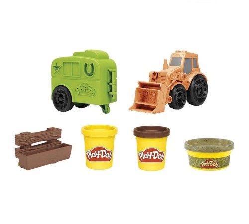 Play-Doh Çalışkan Traktör ve Römork F1012 Play-Doh Çalışkan Traktör ve Römork F1012