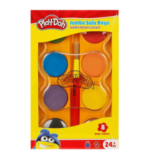 Play-Doh Jumbo Sulu Boya 8 Renk