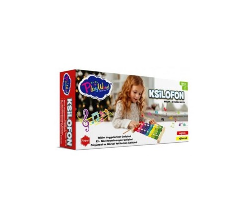 PlayWood Ahşap 8 Farklı Notalı Ksilofon 405 PlayWood Ahşap 8 Farklı Notalı Ksilofon 405