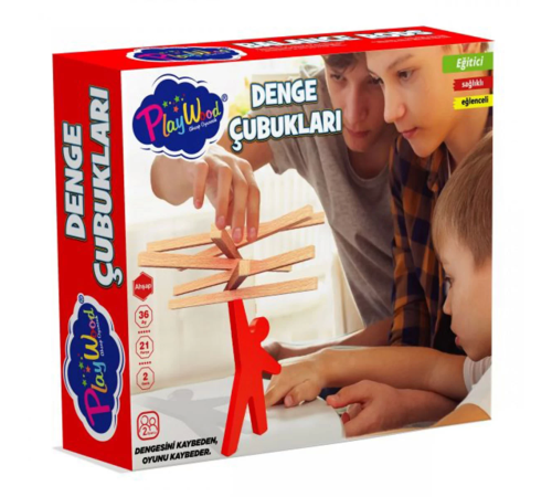 Playwood Ahşap Denge Çubukları Playwood Ahşap Denge Çubukları
