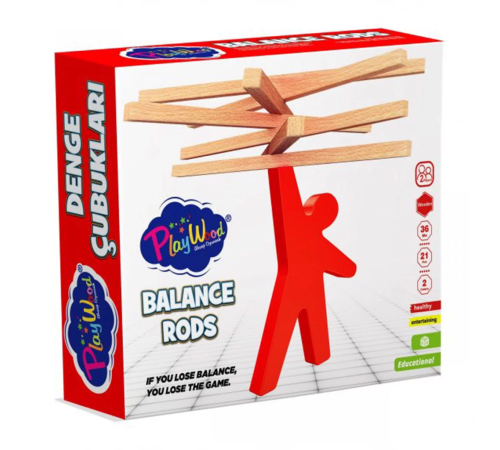 Playwood Ahşap Denge Çubukları Playwood Ahşap Denge Çubukları