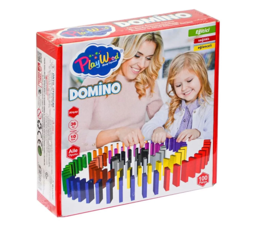 Playwood Ahşap Domino Oyunu Playwood Ahşap Domino Oyunu