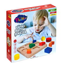 Playwood Ahşap Eğitici Bultak Şekiller