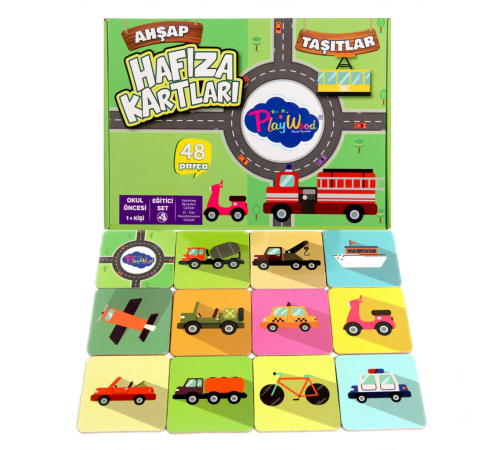 Playwood Ahşap Hafıza Kartları Taşıtlar Playwood Ahşap Hafıza Kartları Taşıtlar