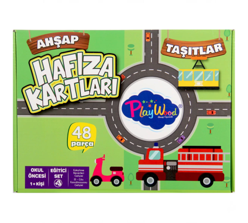 Playwood Ahşap Hafıza Kartları Taşıtlar Playwood Ahşap Hafıza Kartları Taşıtlar