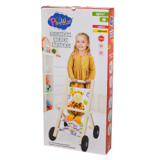 Playwood Ahşap Oyuncak Bebek Arabası