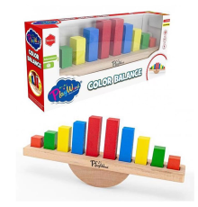 Playwood Ahşap Renkli Balans Oyunu