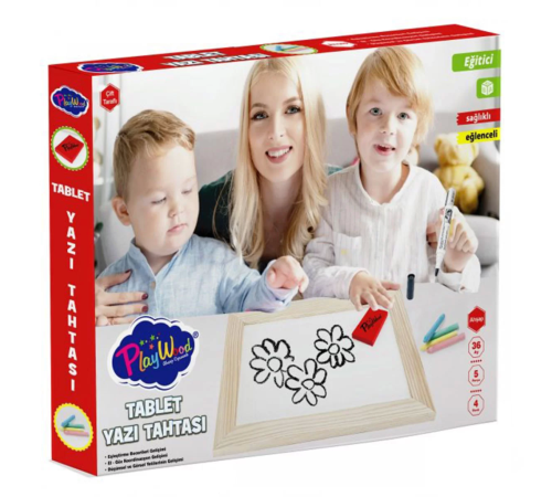 Playwood Ahşap Tablet Yazı Tahtası Playwood Ahşap Tablet Yazı Tahtası
