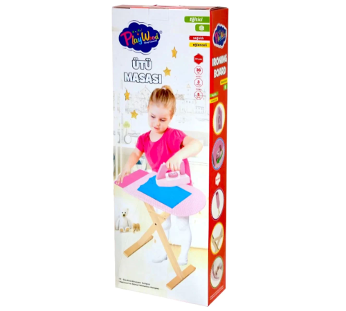 Playwood Ahşap Ütü Masası Seti Playwood Ahşap Ütü Masası Seti