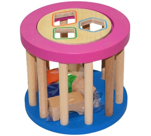 Playwood Eğitici Ahşap Silindir Bultak Playwood Eğitici Ahşap Silindir Bultak