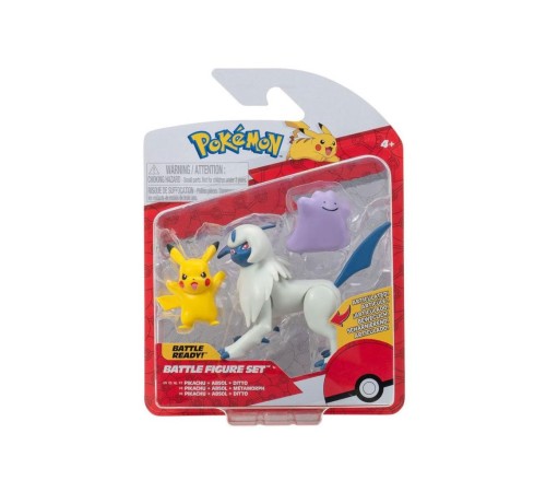 POK 95155-R Pokemon Battle 3Lü Figür Seti POK 95155-R Pokemon Battle 3Lü Figür Seti