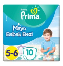 Prima Mayo Bebek Bezi 5-6 Beden 10 Adet