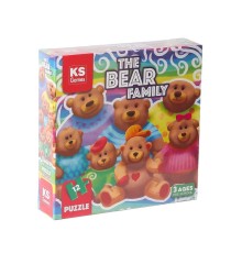 PRS 32705 The Bear Family Pre School Puzzle -KSPuzzle