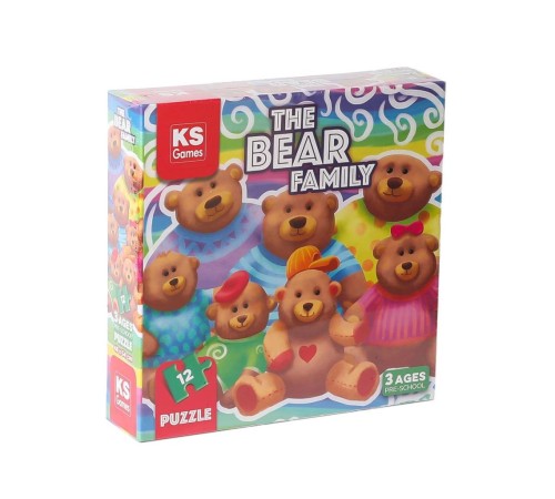 PRS 32705 The Bear Family Pre School Puzzle -KSPuzzle PRS 32705 The Bear Family Pre School Puzzle -KSPuzzle