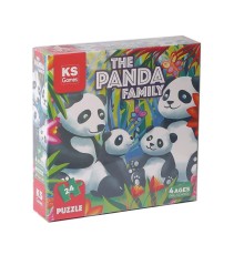 PRS 32706 The Panda Family Pre School Puzzle -KS Puzzle