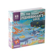 PRS 32708 The Fisherman Sluck Pre School Puzzle -KS Puzzle