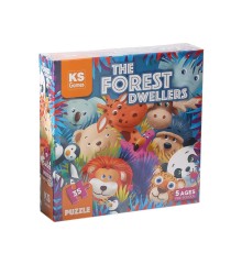 PRS 32713 The Forest Dwellers 35 Parça Puzzle -KS Puzzle