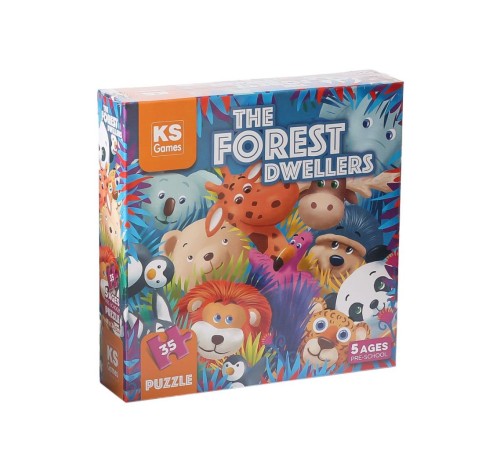 PRS 32713 The Forest Dwellers 35 Parça Puzzle -KS Puzzle PRS 32713 The Forest Dwellers 35 Parça Puzzle -KS Puzzle