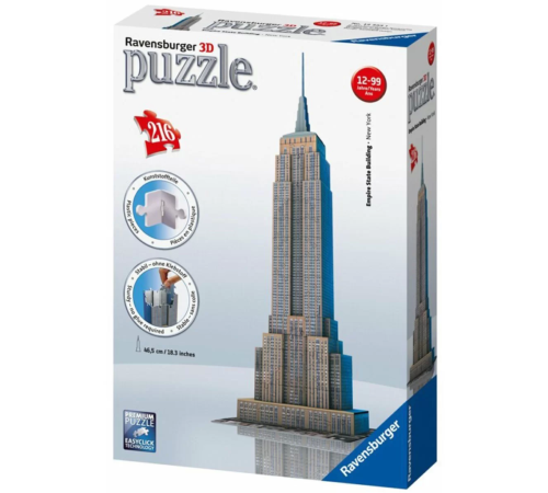 Ravensburger Empire State Binası 3D Puzzle Ravensburger Empire State Binası 3D Puzzle