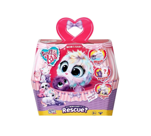 Scruff A Luvs Anne ve Yavrusu Sürpriz Kutu CRU09000 Scruff A Luvs Anne ve Yavrusu Sürpriz Kutu CRU09000