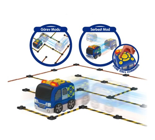 Silverlit Tooko Programlanabilen Polis Aracı Oyun Seti Silverlit Tooko Programlanabilen Polis Aracı Oyun Seti