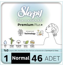 Sleepy Bio Natural Premium Plus Mega Normal Ped 46 Adet