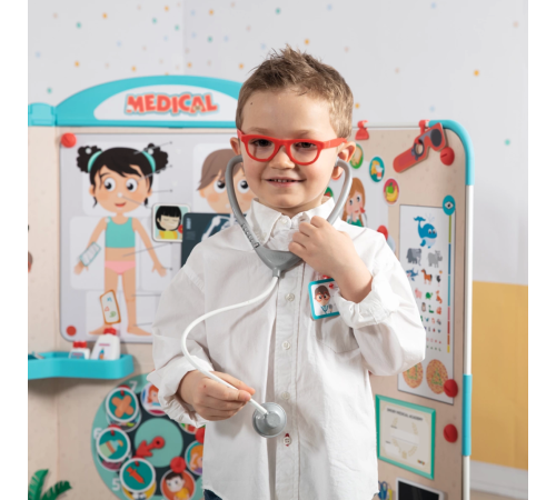 Smoby Aksesuarlı Doktor Oyun Seti 7600340208 Smoby Aksesuarlı Doktor Oyun Seti 7600340208