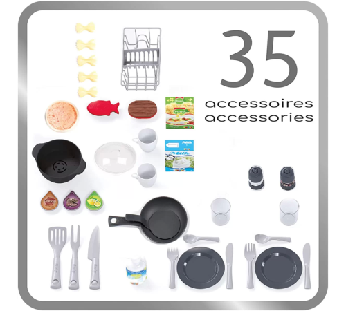 Smoby Kitchen Tech Edition Mutfak Seti 7600311052 Smoby Kitchen Tech Edition Mutfak Seti 7600311052