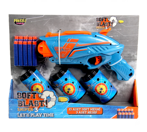 Sniper 3 Soft Blast Dart Atan Oyuncak Sniper 3 Soft Blast Dart Atan Oyuncak