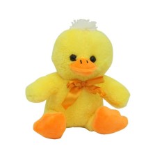 Sunman Peluş Oturan Ördek Kurdelalı 20 Cm