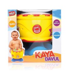 URT009-01  Müzikli ve Işıklı Kaya Davul -Birliktoys