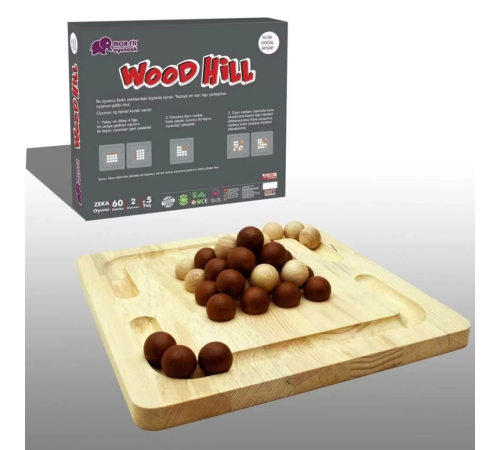 Wood Hill Ahşap Piramit Akıl Zeka Oyunu Wood Hill Ahşap Piramit Akıl Zeka Oyunu