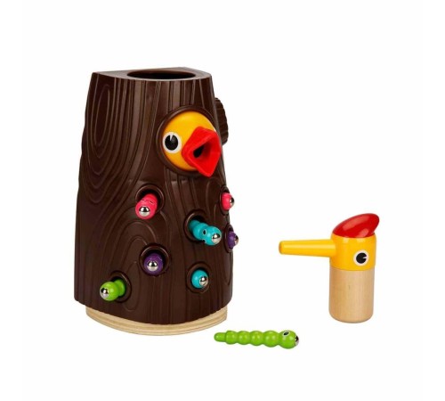 Woody Manyetik Ağaçkakan Besleme Oyunu 10 Parça Woody Manyetik Ağaçkakan Besleme Oyunu 10 Parça