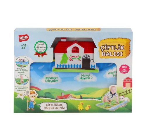 YY-571 A622374TR-U Sesli ve Işıklı Eğitici Çiftlik Halısı -Birliktoys YY-571 A622374TR-U Sesli ve Işıklı Eğitici Çiftlik Halısı -Birliktoys