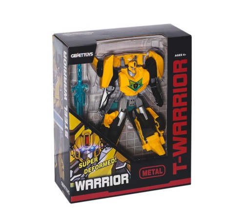 LJ1651 Metal Gövdeli Dönüşebilen Robot -Gepettoys LJ1651 Metal Gövdeli Dönüşebilen Robot -Gepettoys